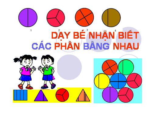 bài oho bé phan bé nhận biết hình