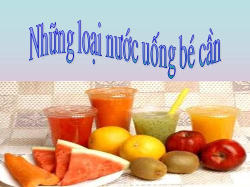 nuoc uong