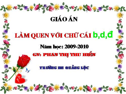 lam quen chu cai a,b,c...