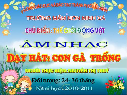 Day hat: Bai Con ga trong