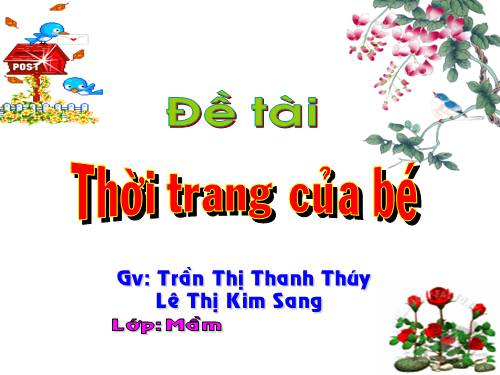 giao an thoi trang