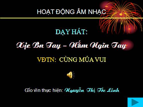 hoạt động âm nhạc