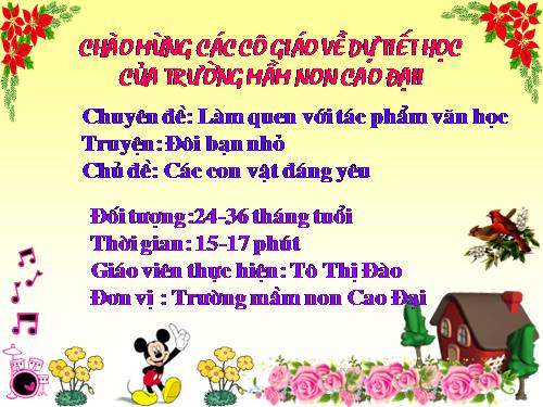 Truyện Đôi bạn nhỏ 24-26 tháng