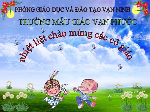 DAY HÁT LỚP 4 TUỔI