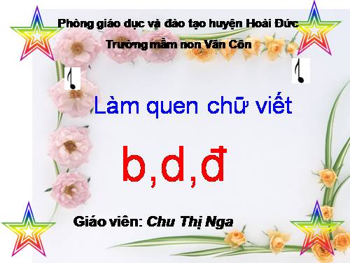 Tập tô b,d,đ