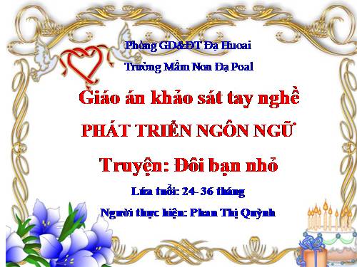 truyện đôi bạn nhỏ