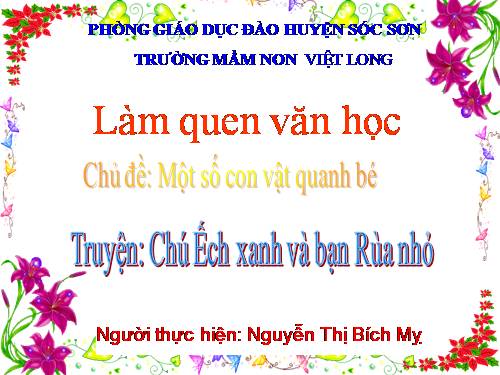 truyen Ếch xanh va rua nho