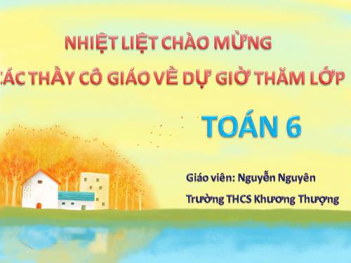 Chương II. §1. Làm quen với số nguyên âm