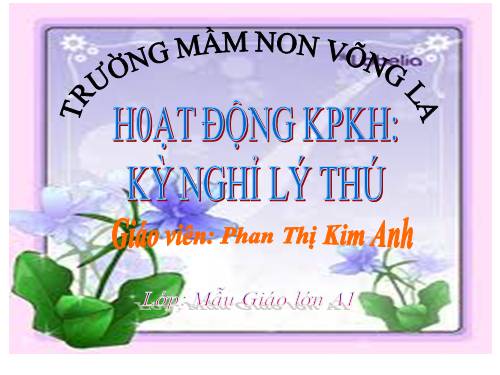 mam non Du lịch kỳ thú - Kì nghỉ hè