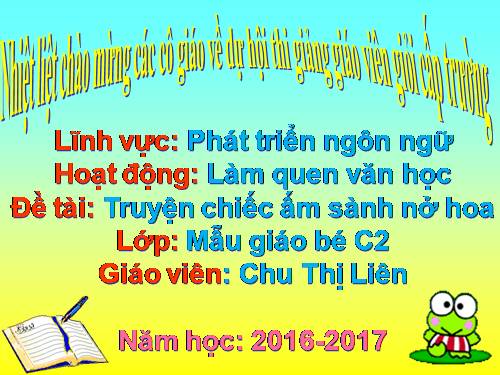 Phát triển Ngôn ngữ cho trẻ  (3 tuổi).