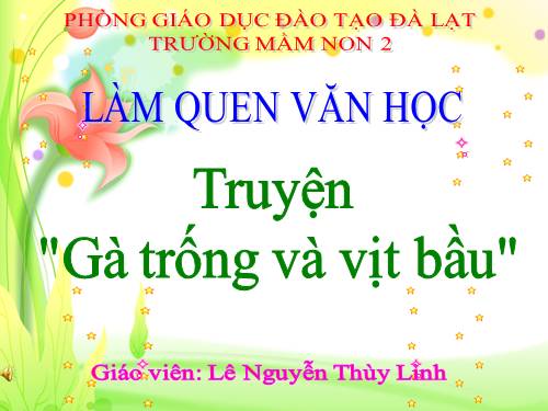 truyện gà trống và vịt bầu