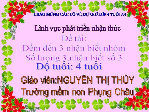 giáo an số 3 tiết 1