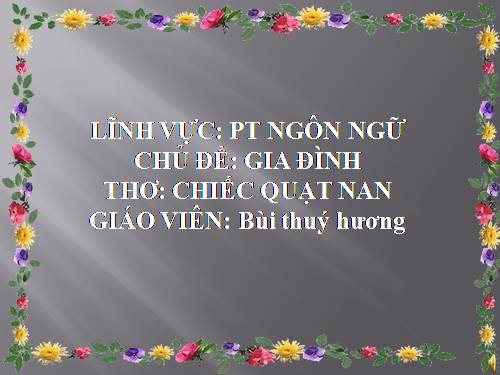 Bài giảng vè