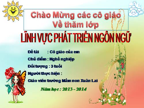 Cô giáo của con