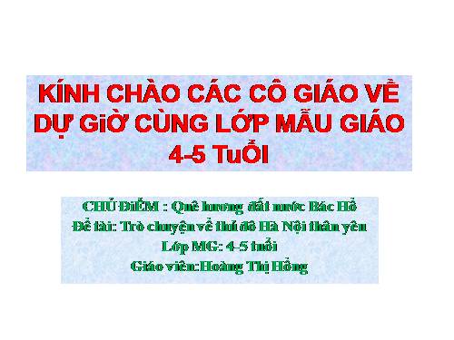 tìm hiểu về thủ đô