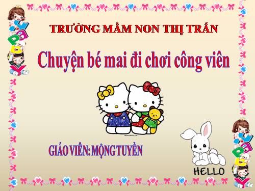 be mai di cong vien