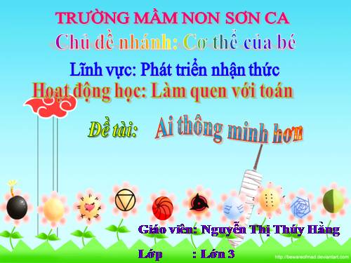 LQVT "Sắp xếp theo quy tắc"