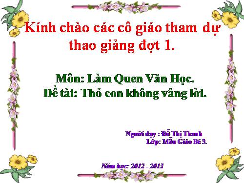 giáo án thao giang