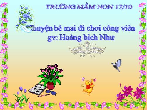 chuyen be mai di choi cong vien