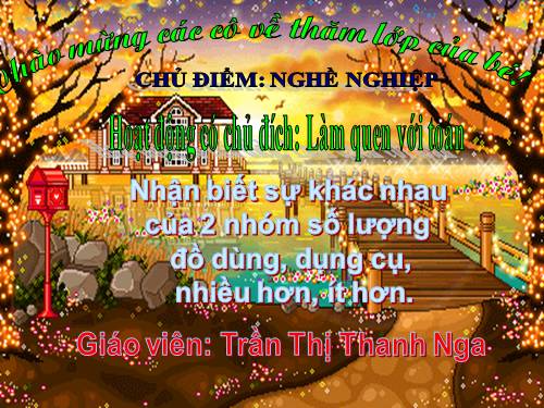 toán nhiều, ít