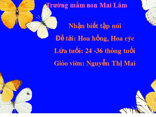 Nhan biet tap noi hoa hong, hoa cuc