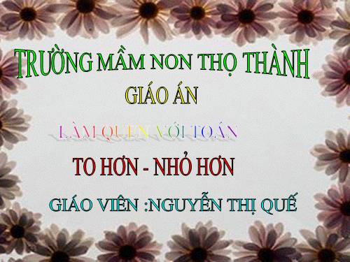 chủ điểm: động vật