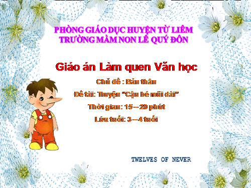 Truyện Cậu bé mũi dài