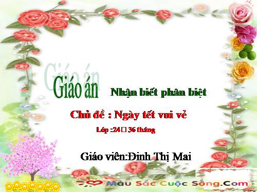 Phân biệt hình vuông, hình tròn