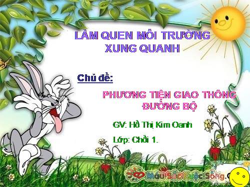 phương tiện giao thông