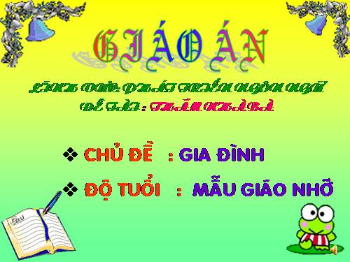 Giáo án: Thơ Đến thăm bà