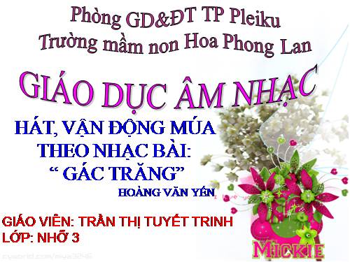 giáo án âm nhạc