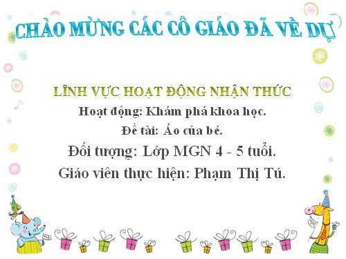 Áo của bé