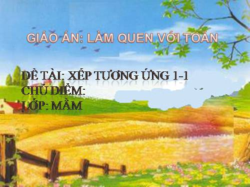 xep tuong ung 1-1