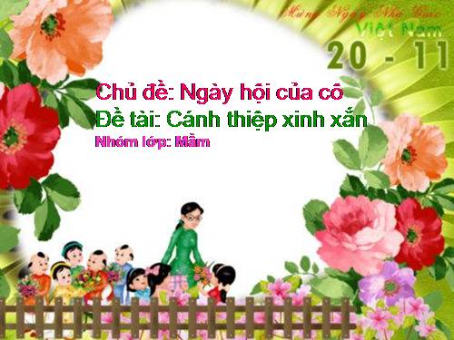 Cánh thiệp xinh