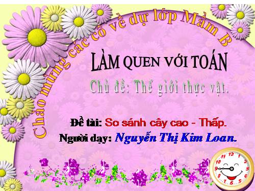 Lam quen voi toan