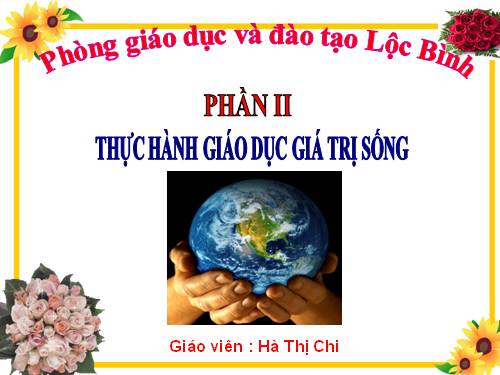 Thực hành "Giá trị sống"