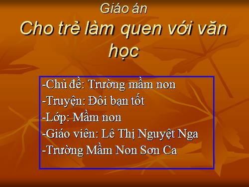 Đôi Bạn Tốt - có thuyết minh