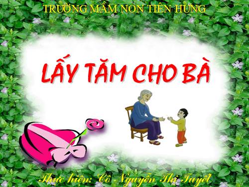 tho Lay tam cho ba