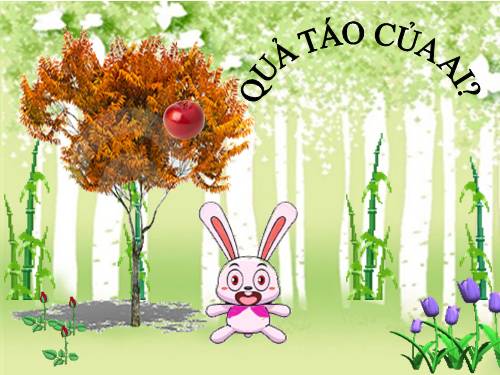 Quả táo của ai?