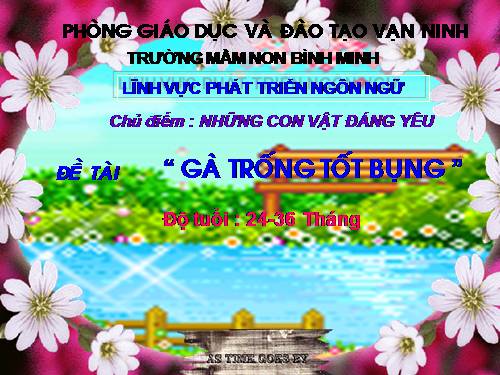 PTNN : kể chuyện gà trống tìm bạn