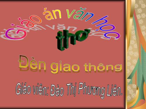 den giao thong