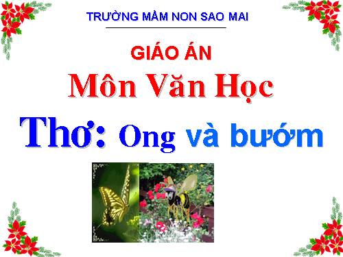 bai giang ong va buom