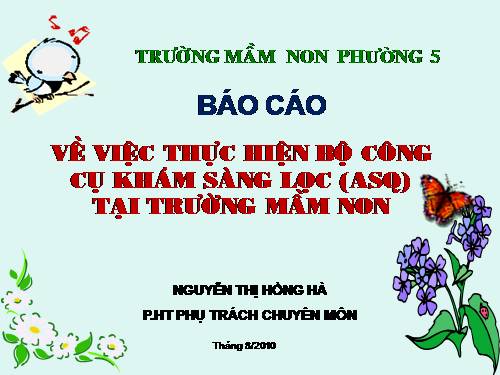 BC THUC HIEN BO CONG CU KHAM SANG LOC(ASQ)