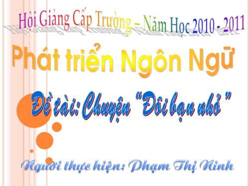 giáo án mầm non hay thi cấp tỉnh đồng nai