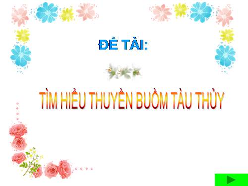 Phương Tiện Giao Thông Thuy