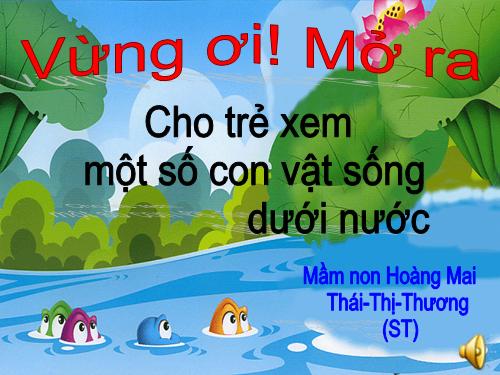 VỪNG ƠI MỞ RA