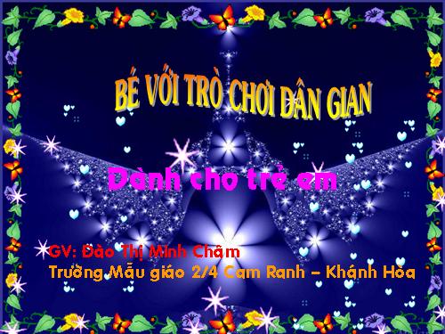 TRÒ CHƠI DÂN GIAN