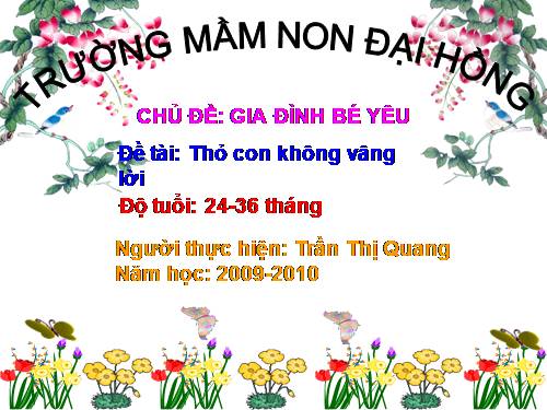 tho con khong van loi