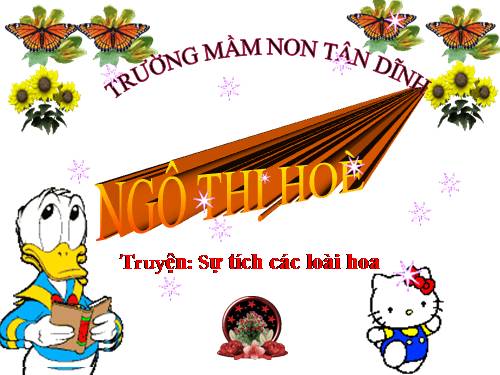 Truyện sự tích các laòi hoa