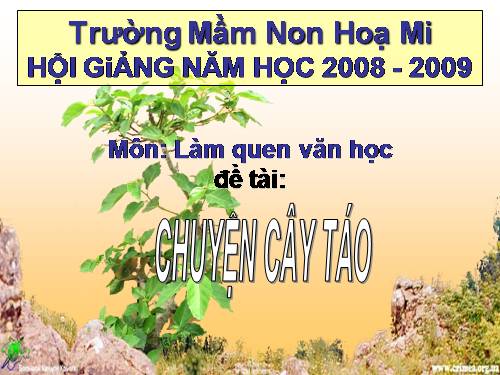 chuyện cây táo